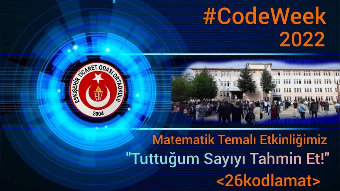 # CodeWeek AB Kod Haftası Etkinliklerimiz